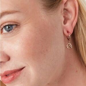 Kate Spade Rise and Shine Drop Huggie Earrings
